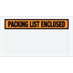 Picture for category 5 1/2" x 10" Orange-"Packing List Enclosed" Envelopes