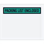 Picture for category <p>Pressure sensitive packing list envelopes secure and protect documents that are attached to the outside of shipments.</p>
<ul>
<li>Panel face, colored Packing List Envelopes are pre-printed with "Packing List Enclosed" on heavy 2 Mil poly.</li>
<li>Hot melt adhesive backing provides strong adhesion to paper and corrugated products.</li>
<li>Envelopes open along the first dimension.</li>
<li>1000 per case.</li>
</ul>