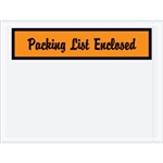 Picture for category <p>Pressure sensitive packing list envelopes secure and protect documents that are attached to the outside of shipments.</p>
<ul>
<li>Panel face, colored Packing List Envelopes are pre-printed with "Packing List Enclosed" in script font on heavy 2 Mil poly.</li>
<li>Hot melt adhesive backing provides strong adhesion to paper and corrugated products.</li>
<li>Envelopes open along the first dimension.</li>
<li>1000 per case.</li>
</ul>