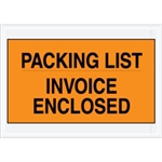 Picture for category <p>Pressure sensitive packing list envelopes secure and protect documents that are attached to the outside of shipments.</p>
<ul>
<li>Use these 2 Mil poly envelopes to attach packing lists and/or invoices to the outside of packages.</li>
<li>Hot melt adhesive backing provides strong adhesion to paper and corrugated products.</li>
<li>Envelopes open along the first dimension.</li>
<li>1000 per case.</li>
</ul>