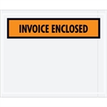 Picture for category 4 1/2" x 5 1/2" Orange-"Invoice Enclosed" Envelopes
