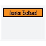 Picture for category 4 1/2" x 6" Orange-"Invoice Enclosed" Envelopes