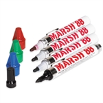 Marsh® 88 Valve Markers Picture for category <p>The industry's best-selling disposable valve marker!</p>
<ul>
<li>Contains 35-74% more ink than most markers.</li>
<li>Long lasting tip.</li>
<li>Makes bold, fast-drying, waterproof marks.</li>
<li>Good for general marking on corrugated, wood and other porous surfaces.</li>
</ul>
