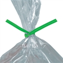 Picture of 9" x 5/32" Green Paper Twist Ties