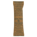 Picture of 1" x 3 1/2" x 1/4" Kraft Clay Desiccant Bag - 5 Gallon Pail