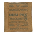 Picture of 3" x 3" x 1/4" Kraft Clay Desiccant Bags - 5 Gallon Pail