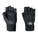 Picture of Pro Material Handling Fingerless Gloves w/ Wrist Strap - Small