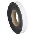 Picture of 1" x 50' - White Warehouse Labels - Magnetic Rolls