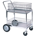 Picture of 33 1/2" x 23 3/4" x 38 1/4" Mail Cart