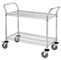 Picture of 36" x 18" x 38" - 2 Shelf Heavy-Duty Wire Cart