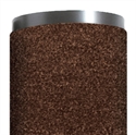 Picture of 4' x 6' Brown Economy Vinyl Carpet Mat