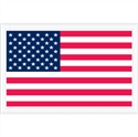 Picture of 5 1/4" x 8" U.S.A. Flag  Packing List Envelopes