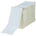 Picture of 4" x 6" White Fanfold Thermal Transfer Labels