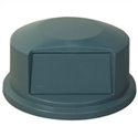Picture of 32 Gallon Brute® Container Domed Lid - Gray