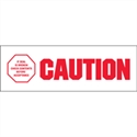 Picture of 2" x 110 yds. - "Caution - If Seal Is Broken..." Pre-Printed Carton Sealing Tape