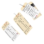 Tags Picture for category <p>Used for marking orders so that they can be easily identified later tags are an ideal solution for a variety of purposes. Be it a shipping tag, inventory tag or an inspection tag, they help you to control the flow of your inventory and ensure exact counts. We are your resource for a wide range of shipping, inventory, inspection and sold tags! From Plain to Tyvek, Manila to Colored, 1 Part Stub Style to 3 Part Carbonless, there are hundreds of sizes and styles in stock.</p>