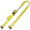 Picture of 2"x12' Ratchet strap w/ spring E- fittings on each end 